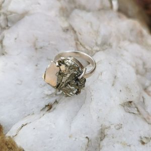 Sterling Silver Peruvian Golden Pyrite