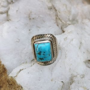 Sterling Silver Sleeping Beauty Turquoise