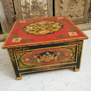 Tibetan Hand Painted Table